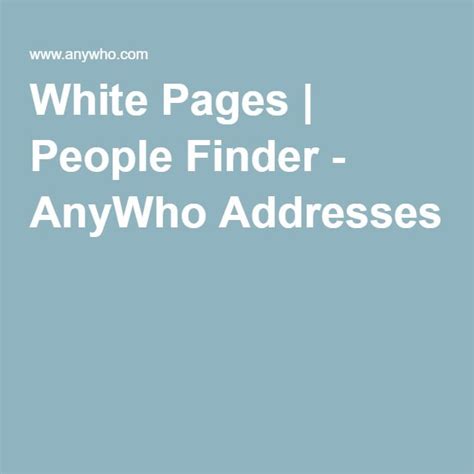 find address for free white pages|free white pages people finder.